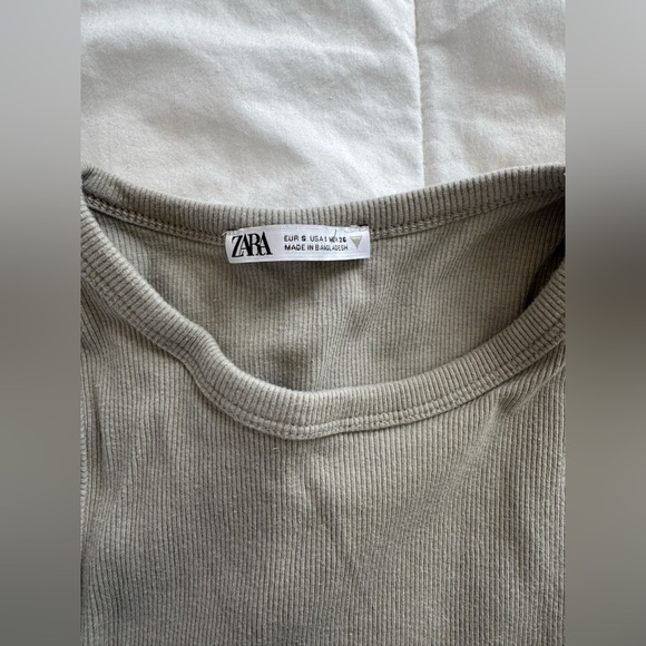 Zara Basic Rib Tank Top - Picture 5 of 5